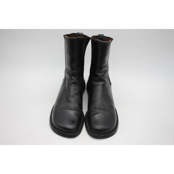 Donald J. Pliner AutumnLeather Moto Mid-calf Boots Black Women's Size 7 - Picture 2 of 15